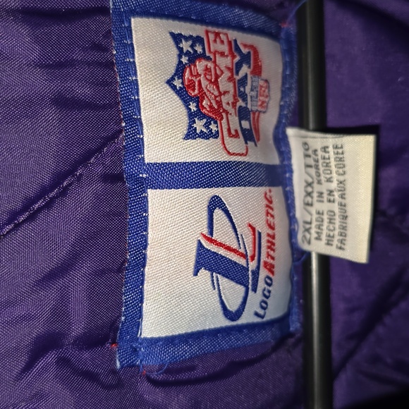 Vintage Baltimore Ravens Logo Athletic Full Zip Coat-NFL  - Picture 3 of 11